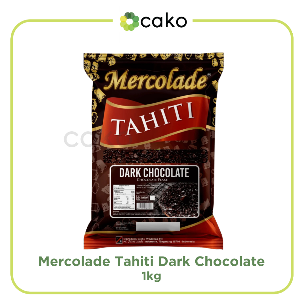 

Mercolade Tahiti 1kg / Choco Flake / Dark Chocolate