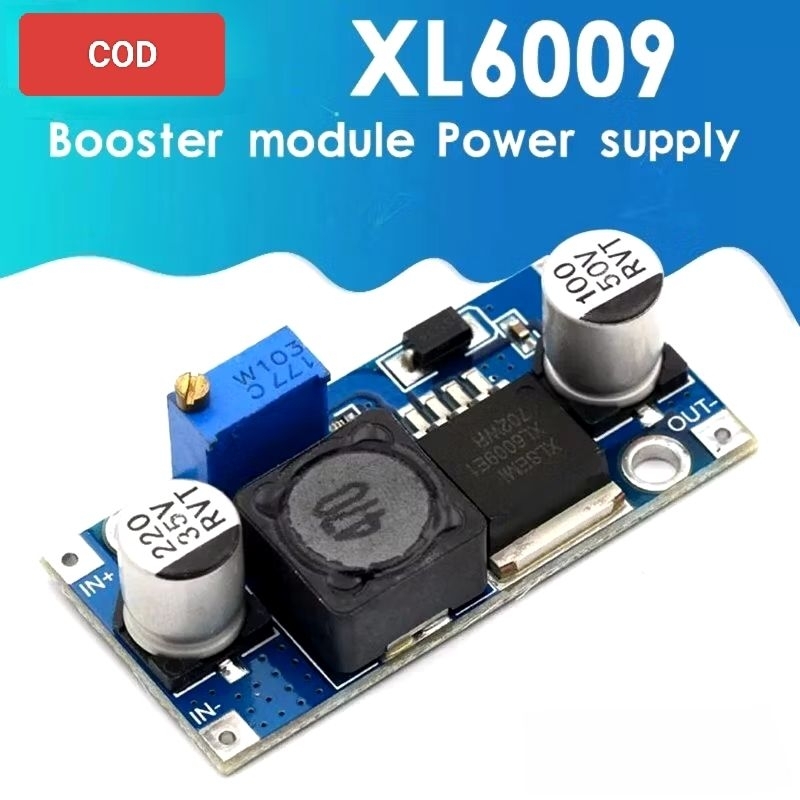 STEP UP STEP DOWN CONVERTER DC TO DC 4A ADJUSTABLE  STEP UP XL-6009 & STEP DOWN LM- 2596 REGULATOR D