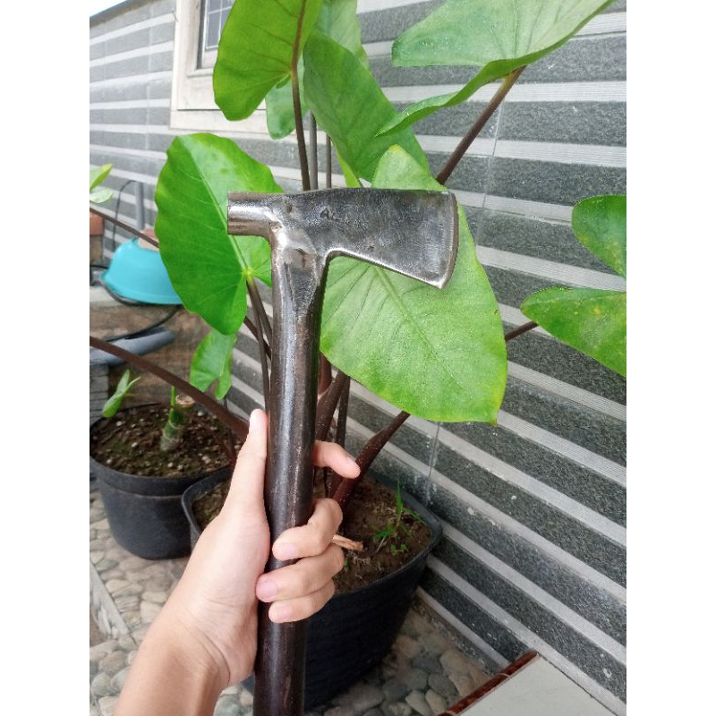 Kapak Multifungsi-Kapak Kayu-Baja Sepuhan Asli-Kapak Qurban-Kapak Cacah Tulang Hewan