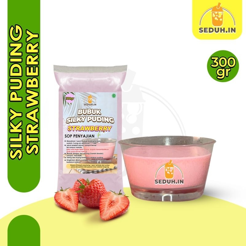 

Strawberry Bubuk Silky Pudding 300gr
