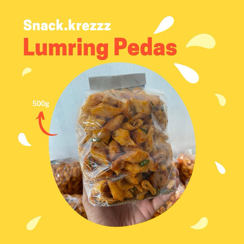 

LUMRING PEDAS SNACK KREZZ 500G MAKANAN RINGAN CEMILAN