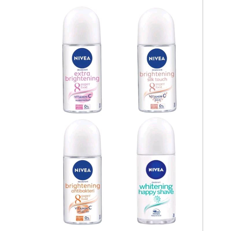 NIVEA DEODORANT EXTRA BRIGHTENING NIVEA DEODORANT BRIGHTENING HAPPY SHAVE NIVEA DEODORANT BRIGHTENIN
