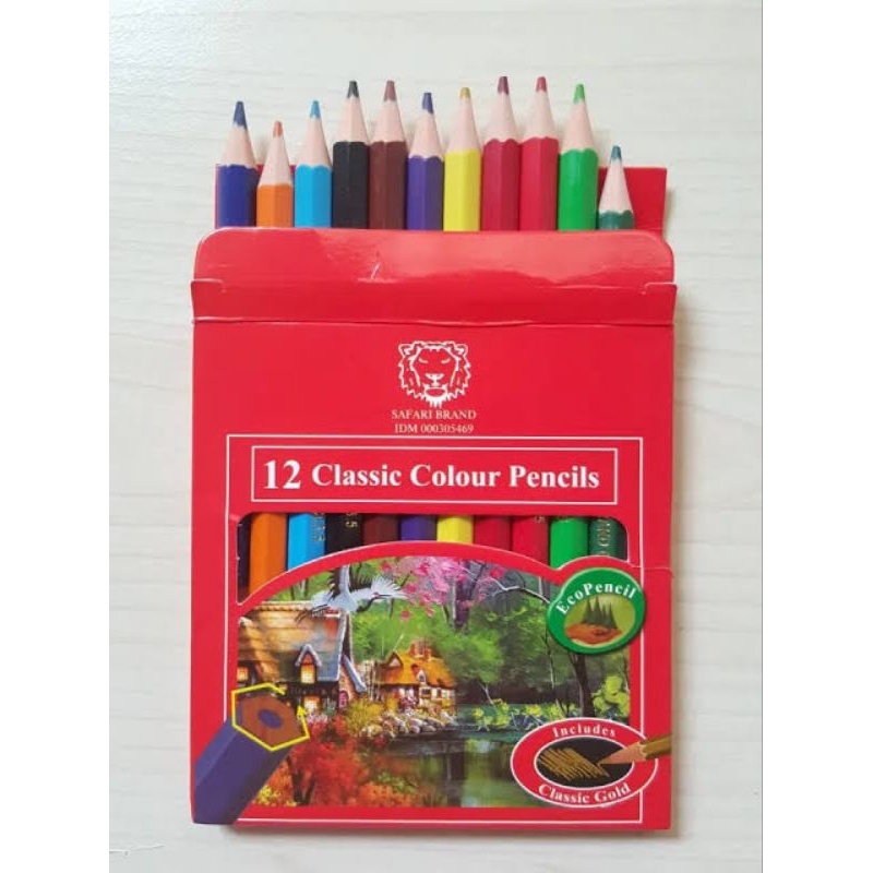 

Pensil Warna 12 Color Safari Pendek