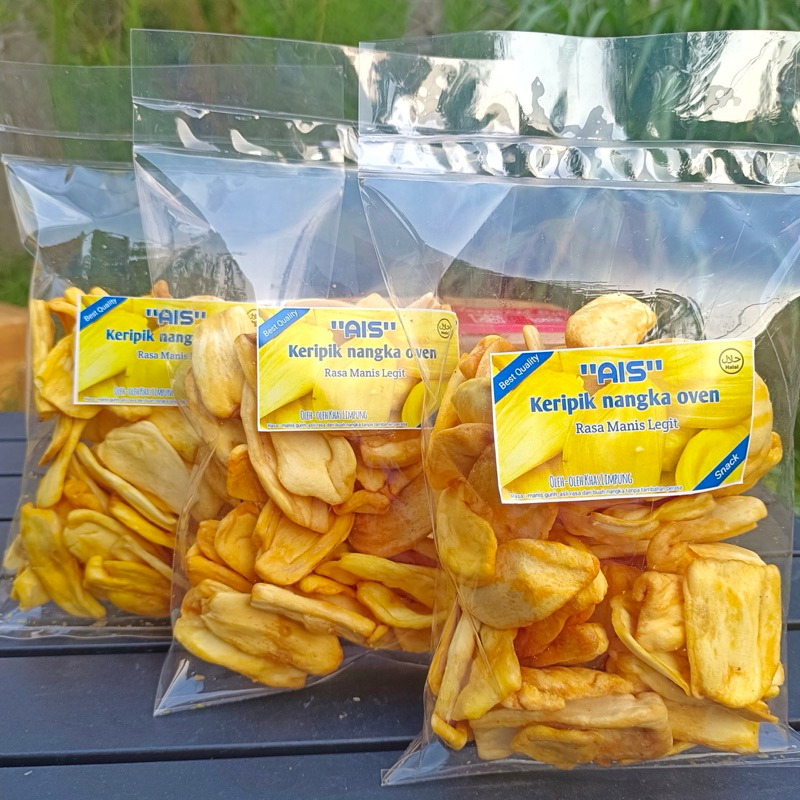 

Keripik Nangka Oven Grade B kemasan 100gram