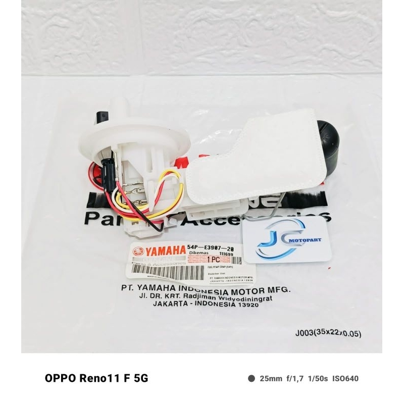 FUELPUMP 54P KOMPLIT/POMPA BENSIN  UNTUK MOTOR YAMAHA MIO J,MIO M3,MIO GT,MIO 125,MIO SOUL GT,XEON R