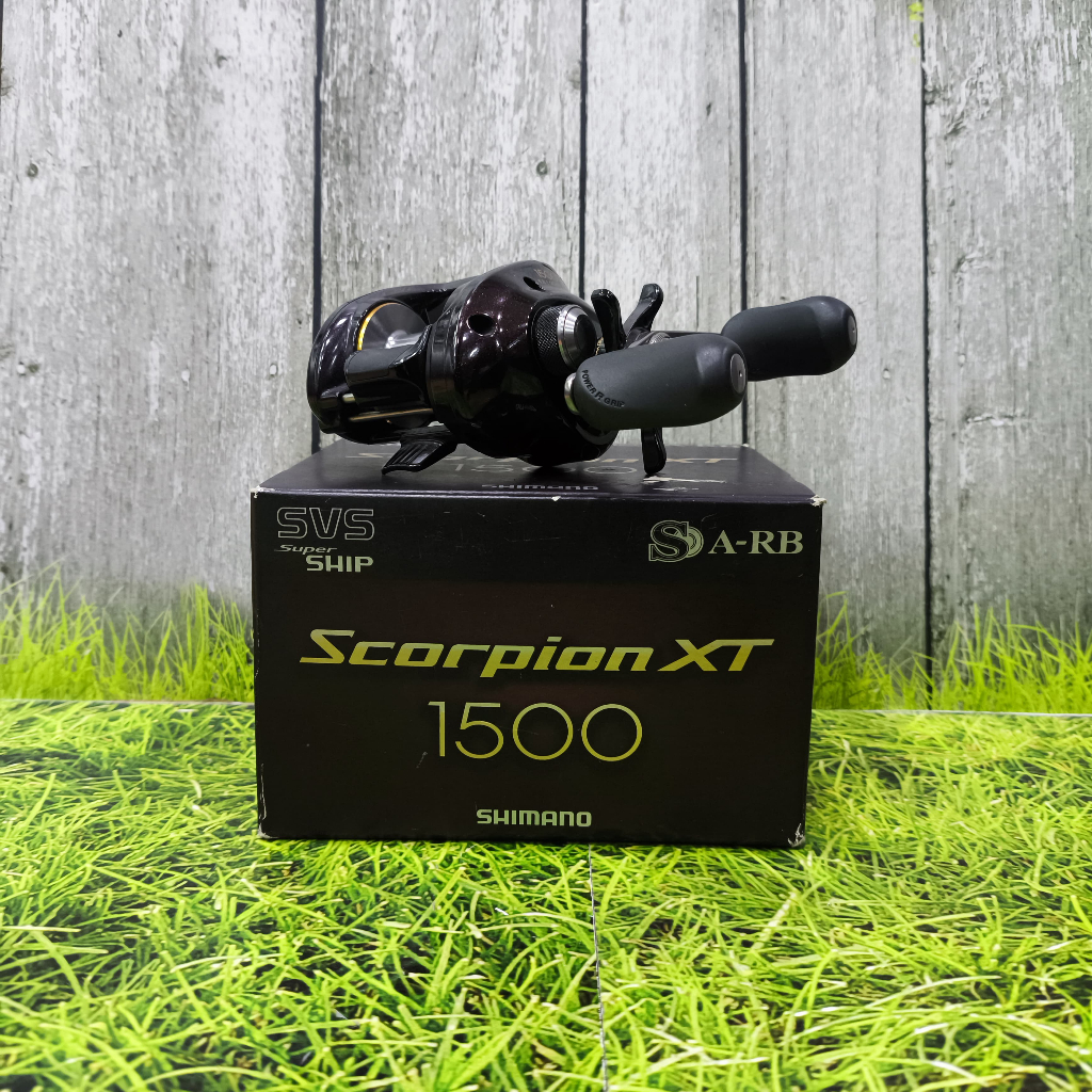 Reel Shimano Baitcasting Scorpion XT 1500 Right Handle MADE IN JAPAN REAL