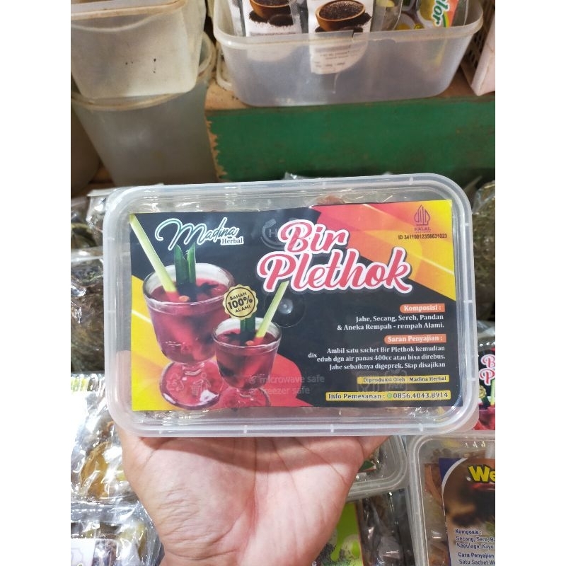 

Wedang rempah - bir pletok - kemasan praktis higienis - minuman penghangat tubuh - herbal tradisional