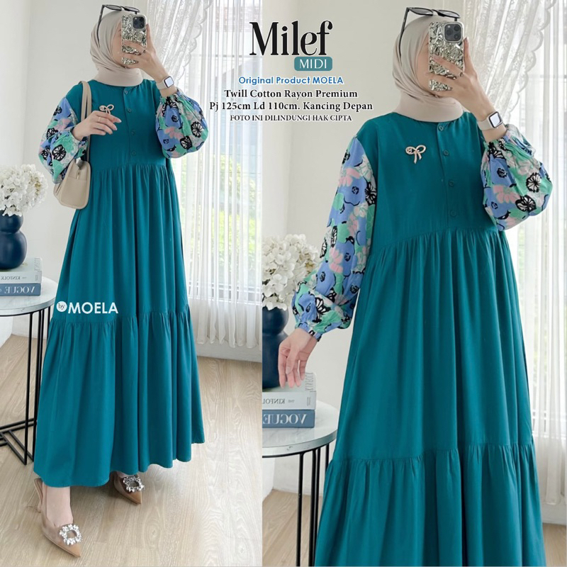 MIDI DRESS MOELA BERLABEL