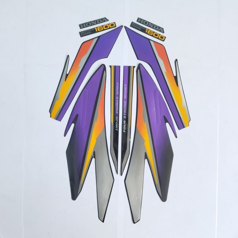 STICKER STRIPING MOTOR | GL PRO | ORIGINAL | TAHUN 1997