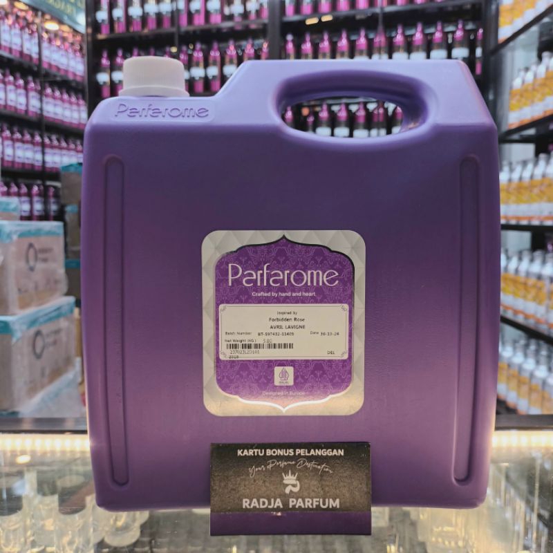 AVRIL FORBIDDEN ROSE PARFAROME (DELUX) SEGEL PABRIK JERIGEN 5KG