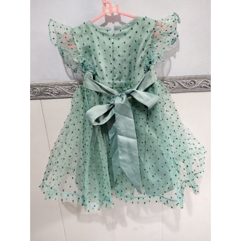 preloved baju couple ibu dan anak dress pesta anak perempuan second