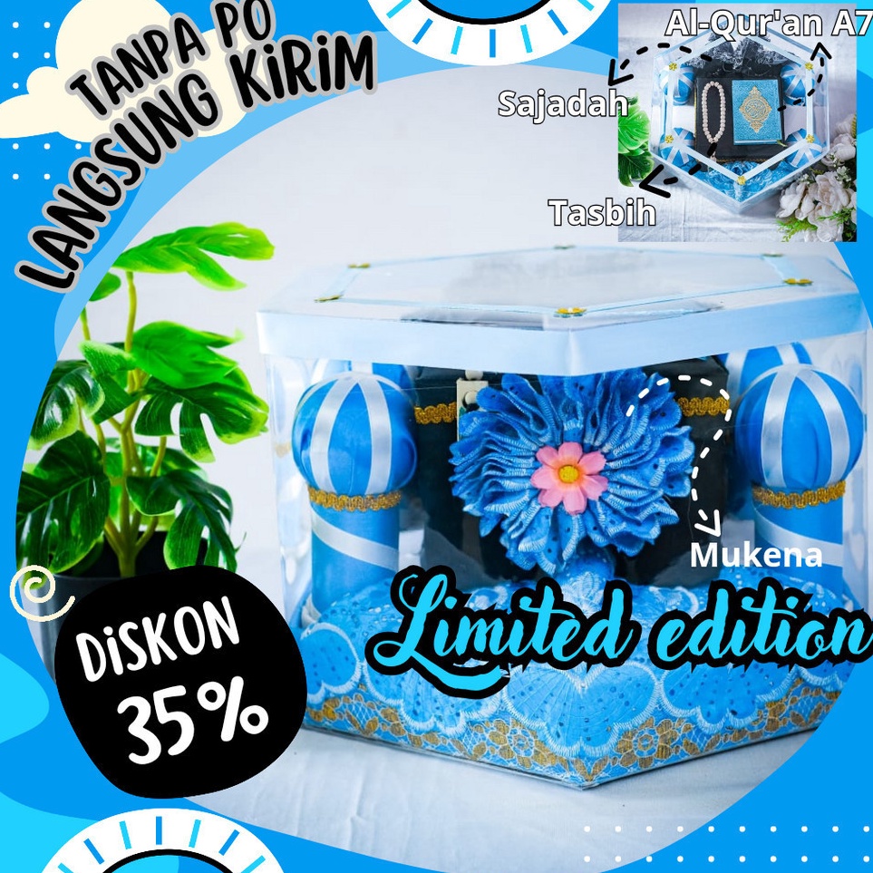 Paket Ekonomis  alat sholat seserahan pernikahan alat sholat seserahan mahar seperangkat alat sholat