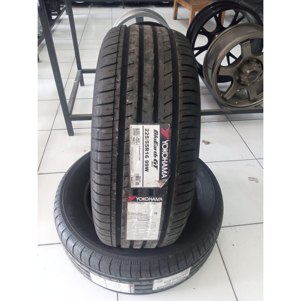 BAN MOBIL 225 55 R16 YOKOHAMA BLUE EARTH GT AE51 RING 16