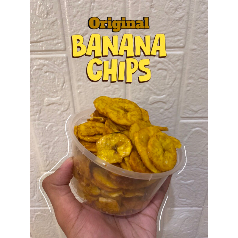

Keripik pisang | Original Gurih Manis Renyah Kriuk Murah