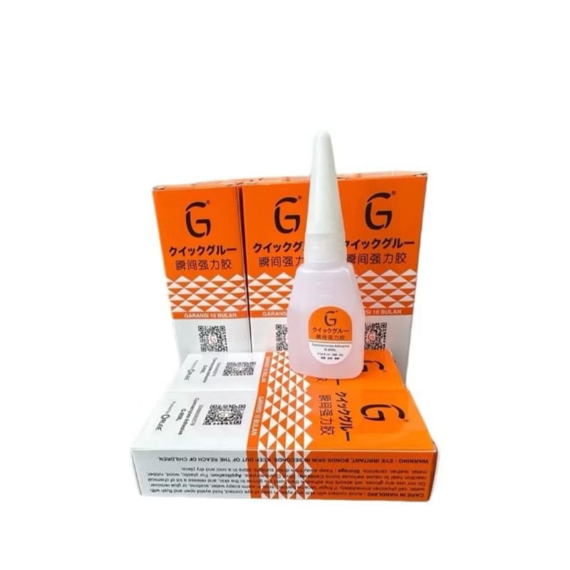 

Lem G Korea Original 100% Lem Setan ORI Cair Super Glue Barcode