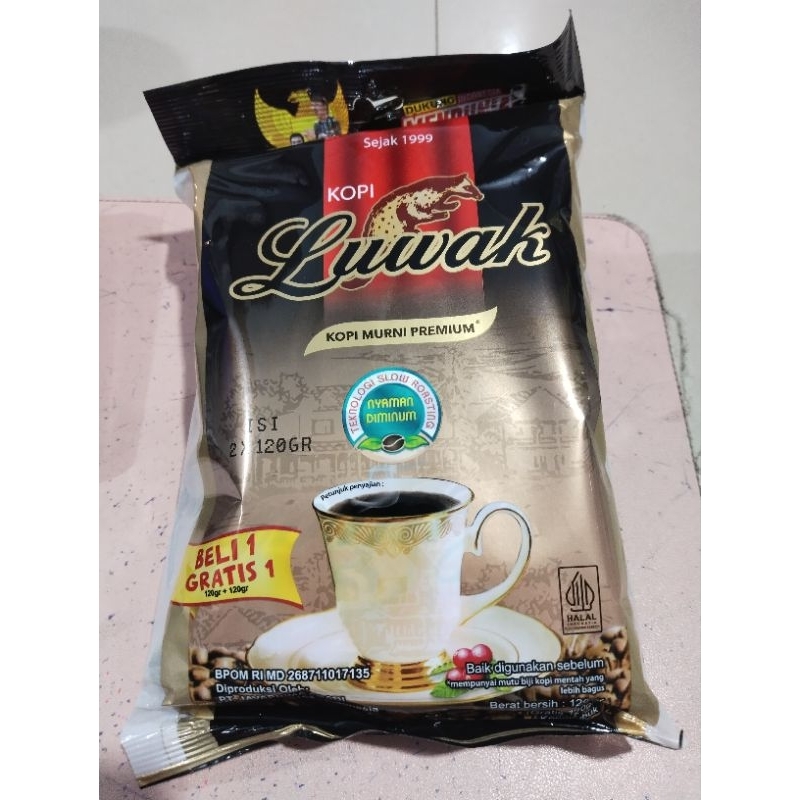 

Baru Beli 1 Gratis 1 kopi luwak hitam murni @120 gram