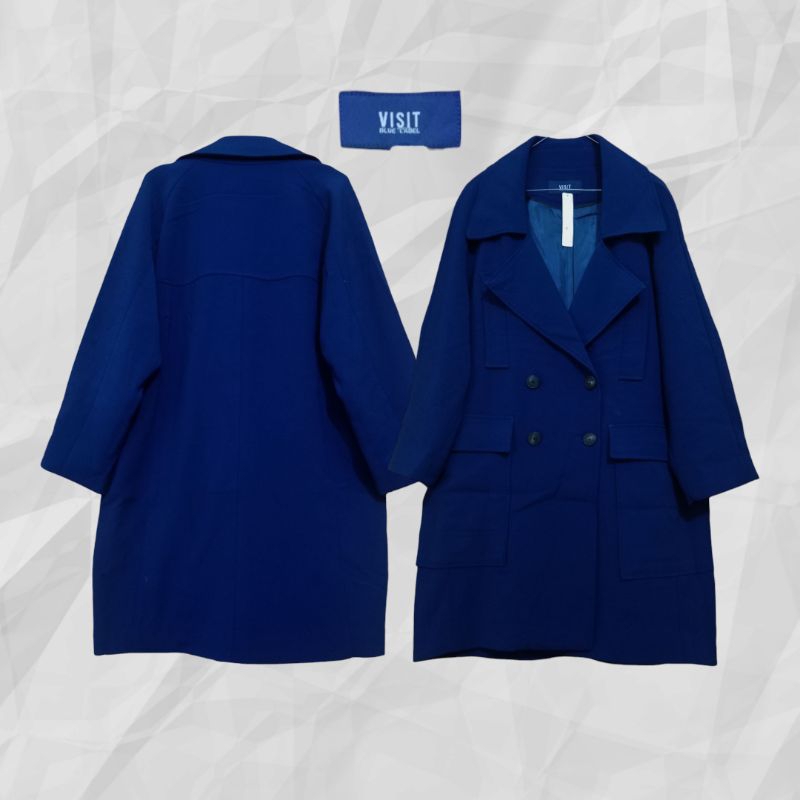 SUPER PREMIUM LONG BLAZER LINEN JELLY JUMBO LD140-150