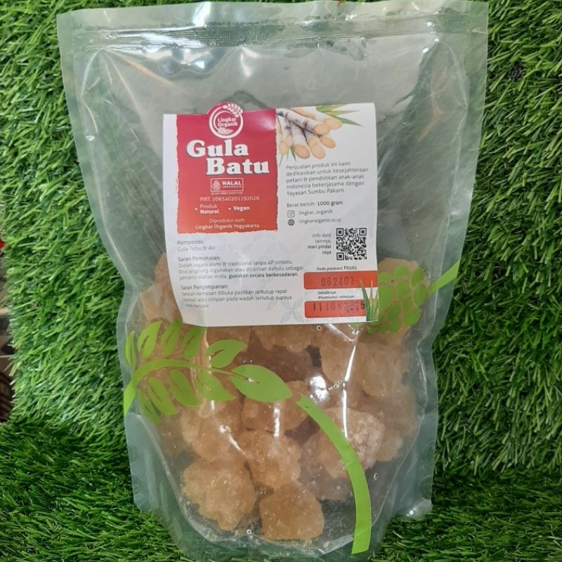 

Gula batu Lingkar Organik 1kg