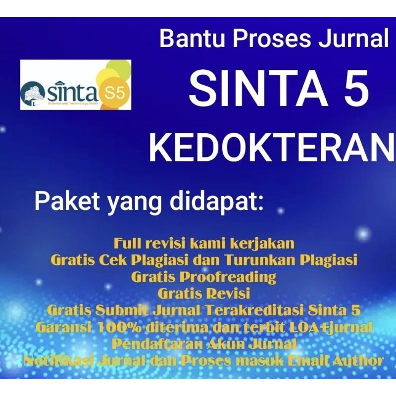 Jurnal Sinta 5 Kedokteran dan Kesehatan
