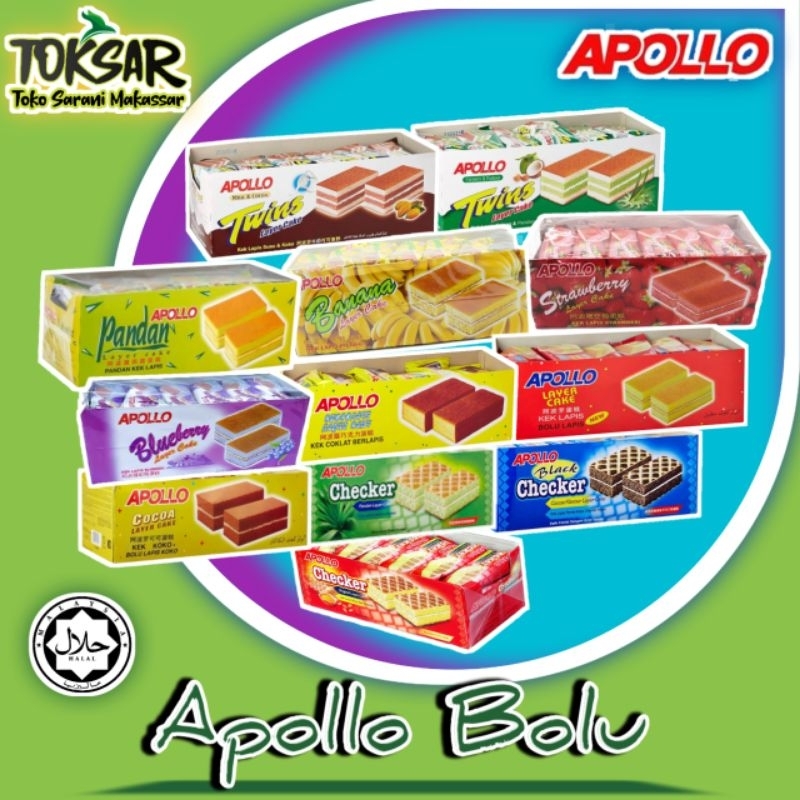 

Apollo Bolu Malaysia | Apollo Layer Cake Malaysia | Cemilan Enak