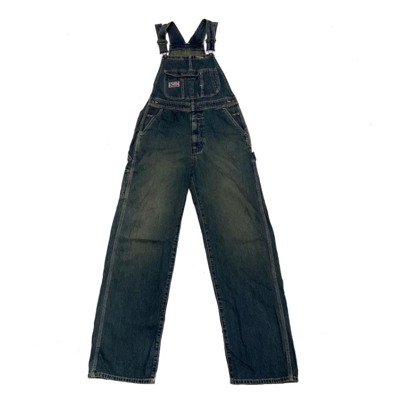 vintage overall wrangler blue bell overall second overall vintage nit celana cargo pants monkey pant