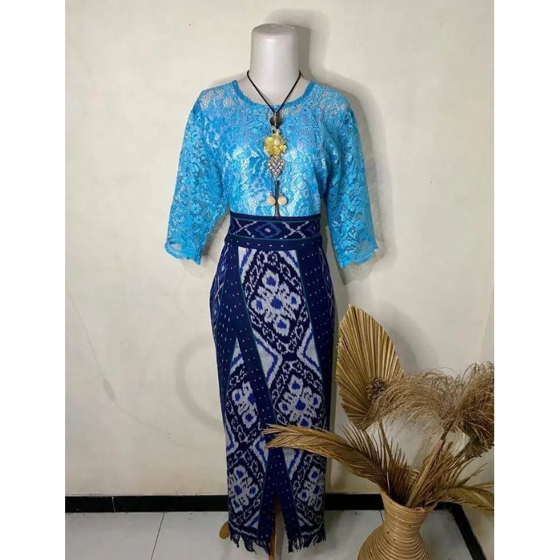 RENATA COUPLE TENUN BROKAT // KEMEJA & DRESS TENUN // BAJU PASANGAN MODEL BARU