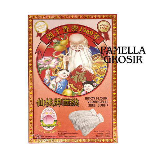 

MIE CHINA MISUA CAP ORANG TUA MEE SUAH AMOY FLOUR VERMICELLI 300 GR