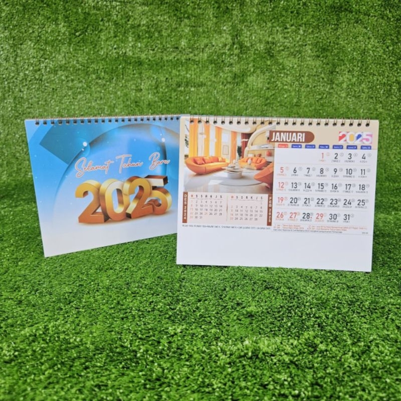 

Kalender Meja tahun 2025 km 08 interior ukuran 21 x 16 cm (terima castume cetak merek)