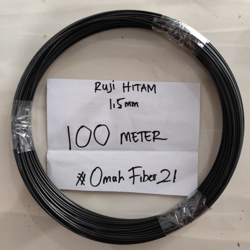 PROMO ruji fiber ukuran 1,5mm 100meter superglosy termurah