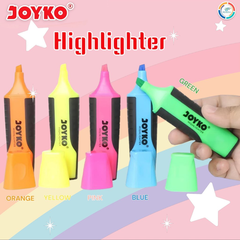 

Joyko Highlighter Penanda Berwarna HL 1 - 5