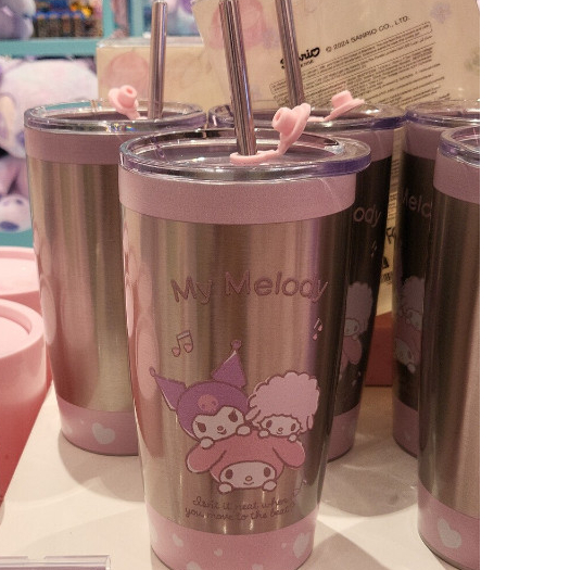 MY MELODY X MINISO TUMBLER MY MELODY & CAMMY