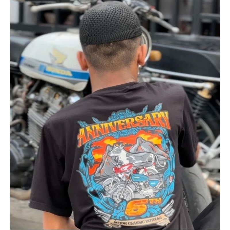 KAOS ACARA MOTOR CLASSIC BOYOLALI ORIGINAL / KAOS CB C70 GL GL100 MEGAPRO TIGER ASTREA GRAND