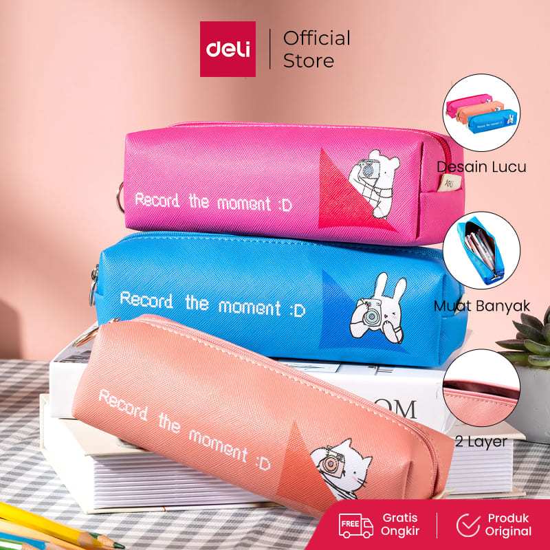 

Deli Tempat Pensil / Pencil Pouch Lucu Kapasitas Besar EH9XX