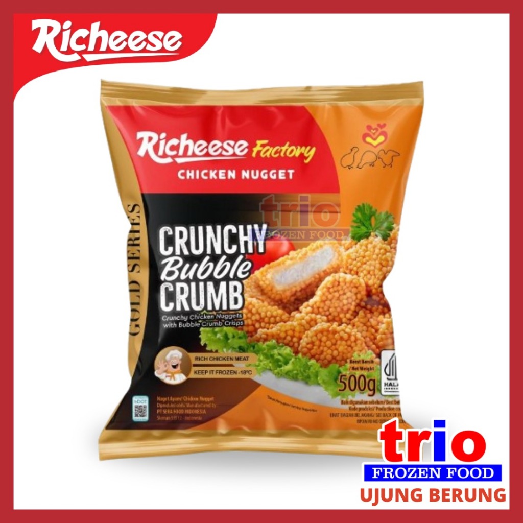 

RICHEESE FACTORY CRUNCHY BUBBLE CRUMB 500GR