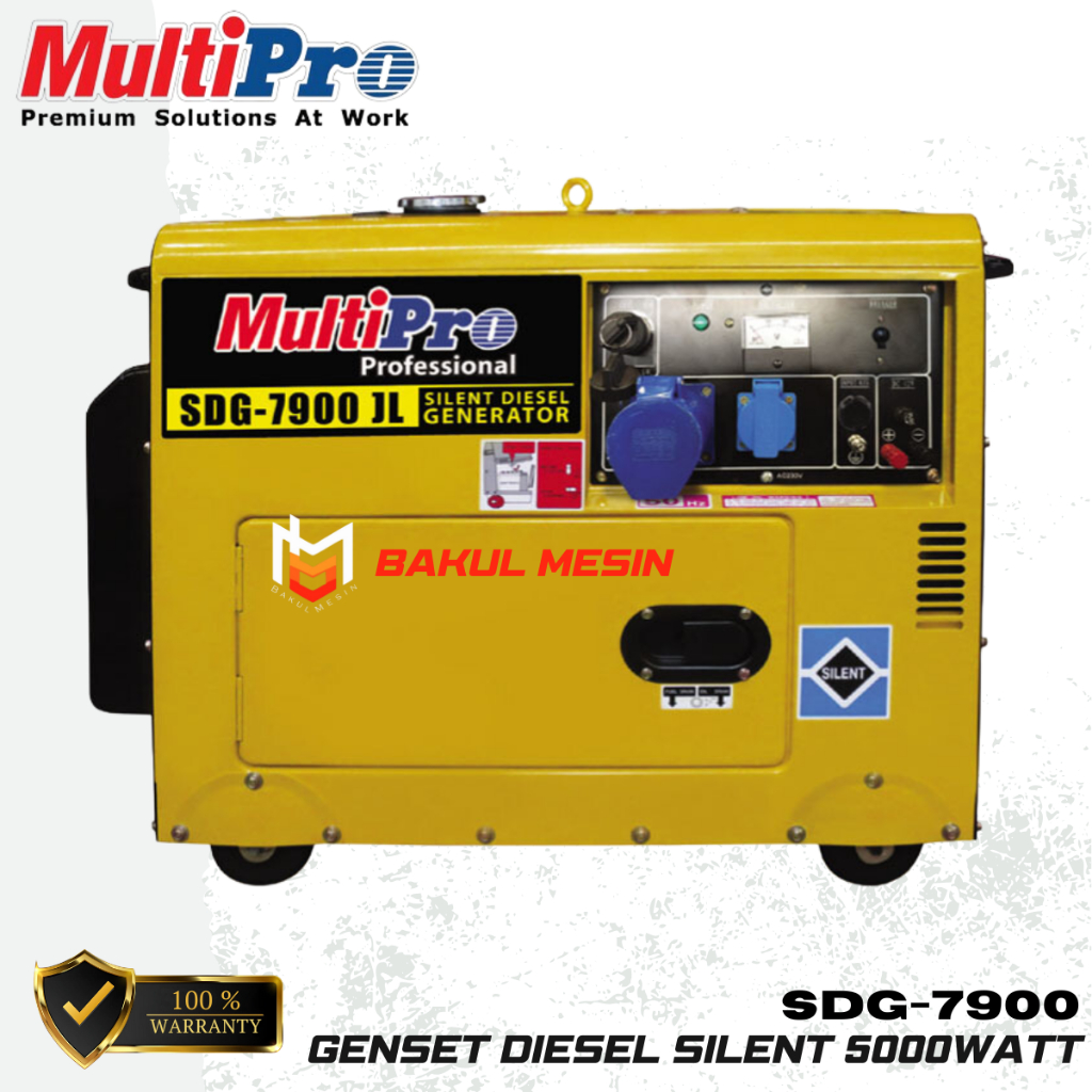 MULTIPRO SDG7900 Genset diesel silent 5000watt Generator SDG 7900