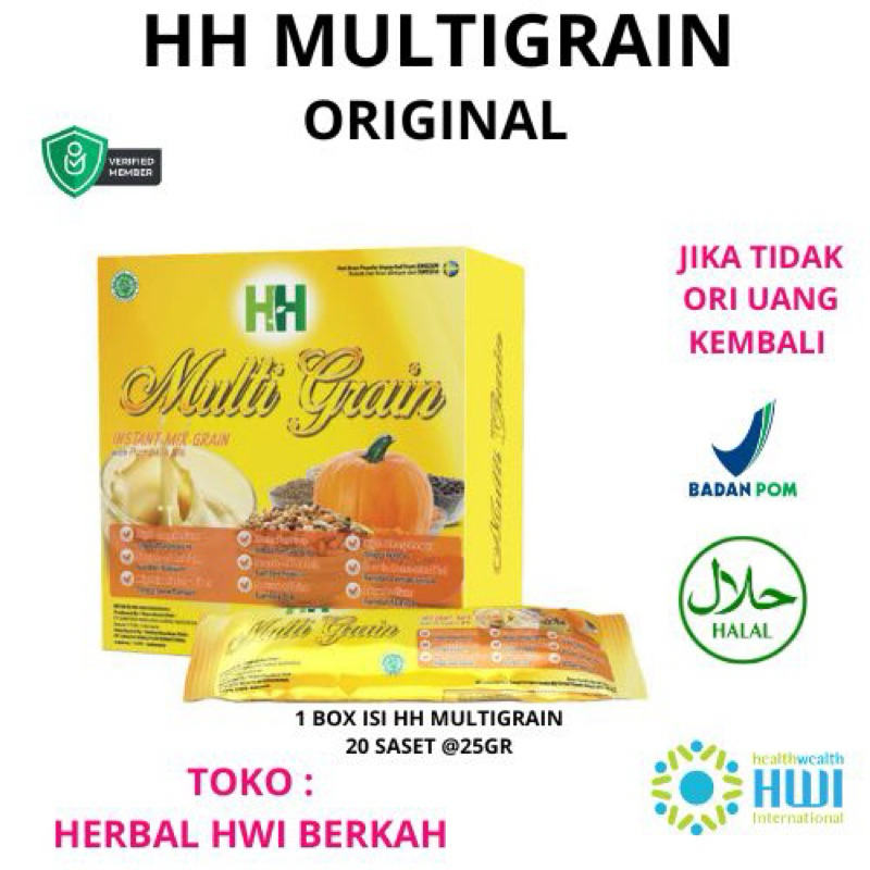 

HH MULTIGRAIN HWI isi 500 gr