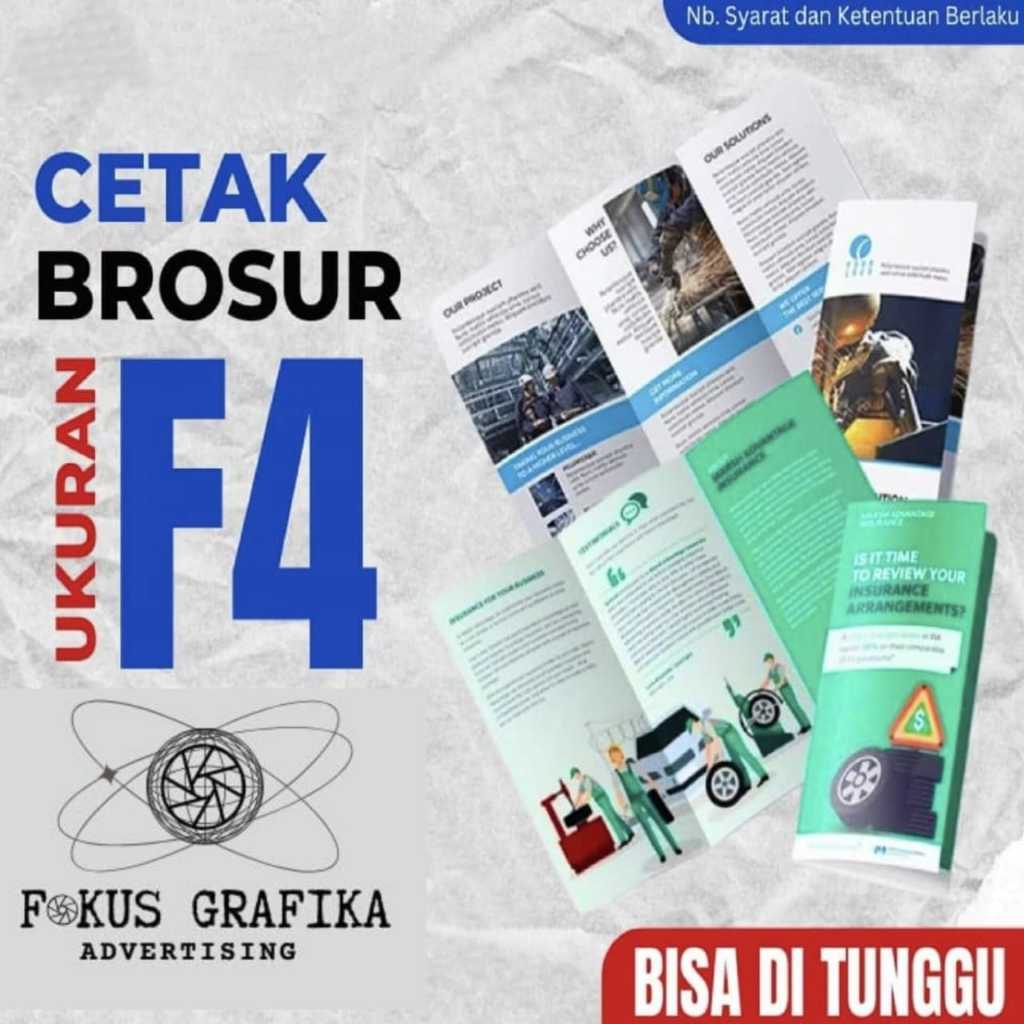 

BROSUR FLAYER MURAH 2 SISI ( TIMBAL BALIK ) UKURAN F4