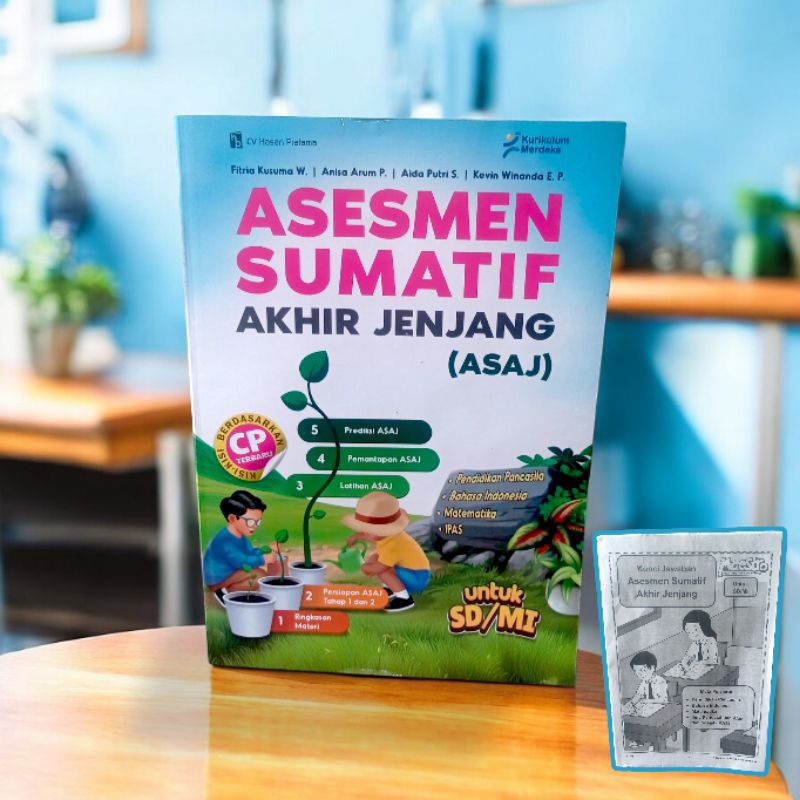 Buku Assesmen / UN untuk SD MI kelas 6 (Kurikulum Merdeka)