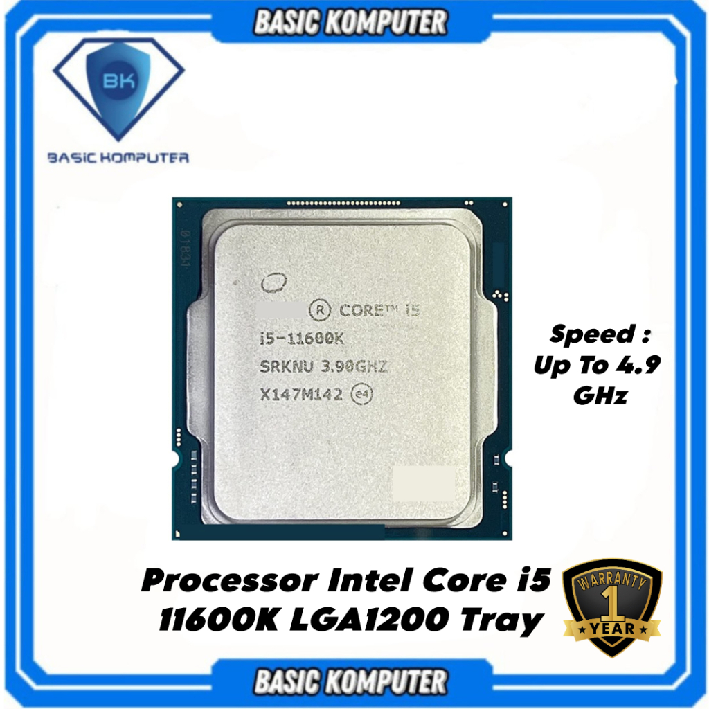 PROCESSOR INTEL CORE I5 11600K TRAY LGA1200