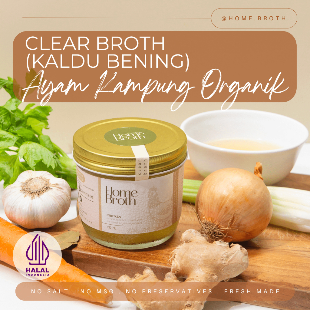 

(Clear) Homebroth Premium Organic Free Range Chicken Stock