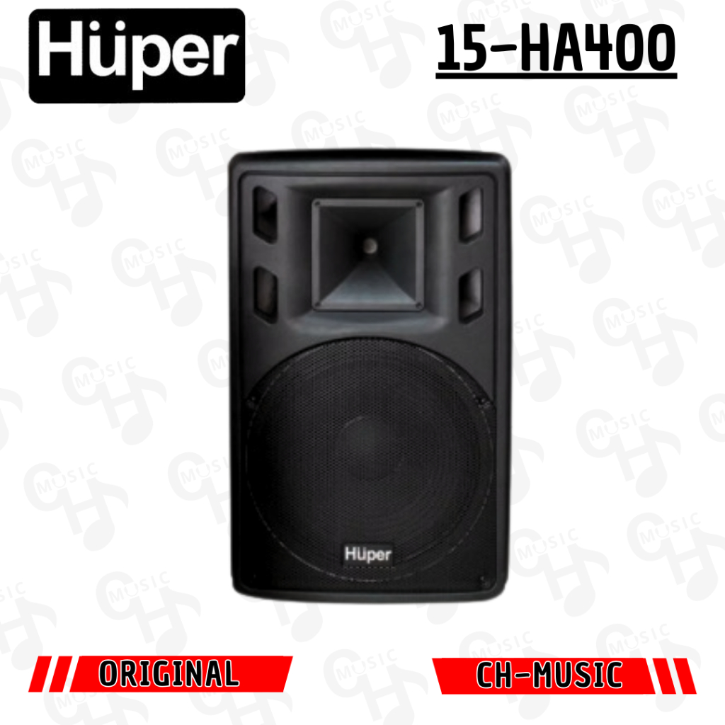 Huper 15HA400 Active Speaker 15" Huper 15-HA400 Speaker Aktif Original