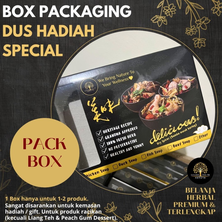 

Packaging Box Golden Tree 88 Special Edition