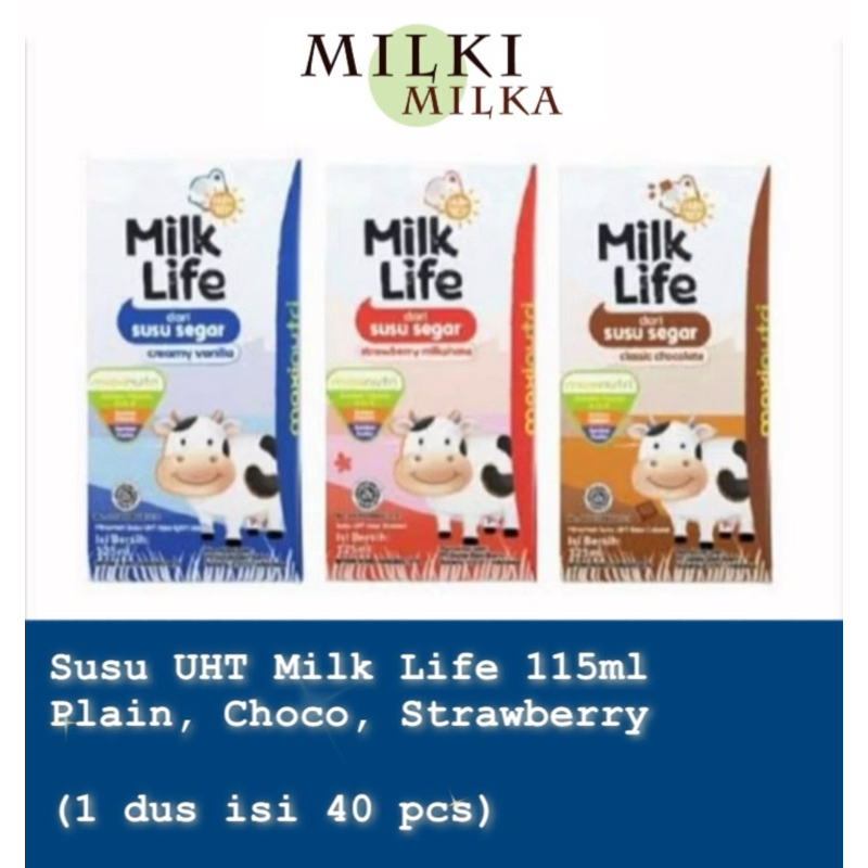 

Susu UHT Milk Life 115ml 1 Dus