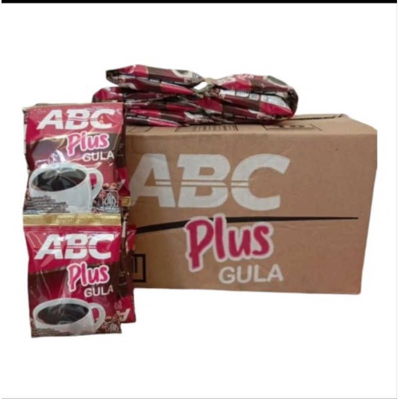 

Kopi ABC Plus 1 Karton Dus, isi 12 renceng (120 sachet)