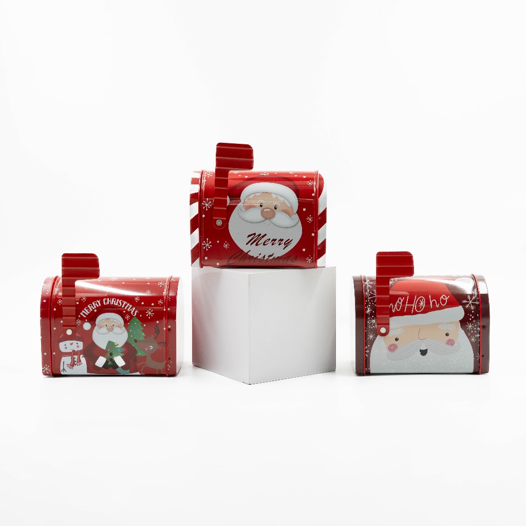Opus One Christmas Tin Mail Box 03898- 18952