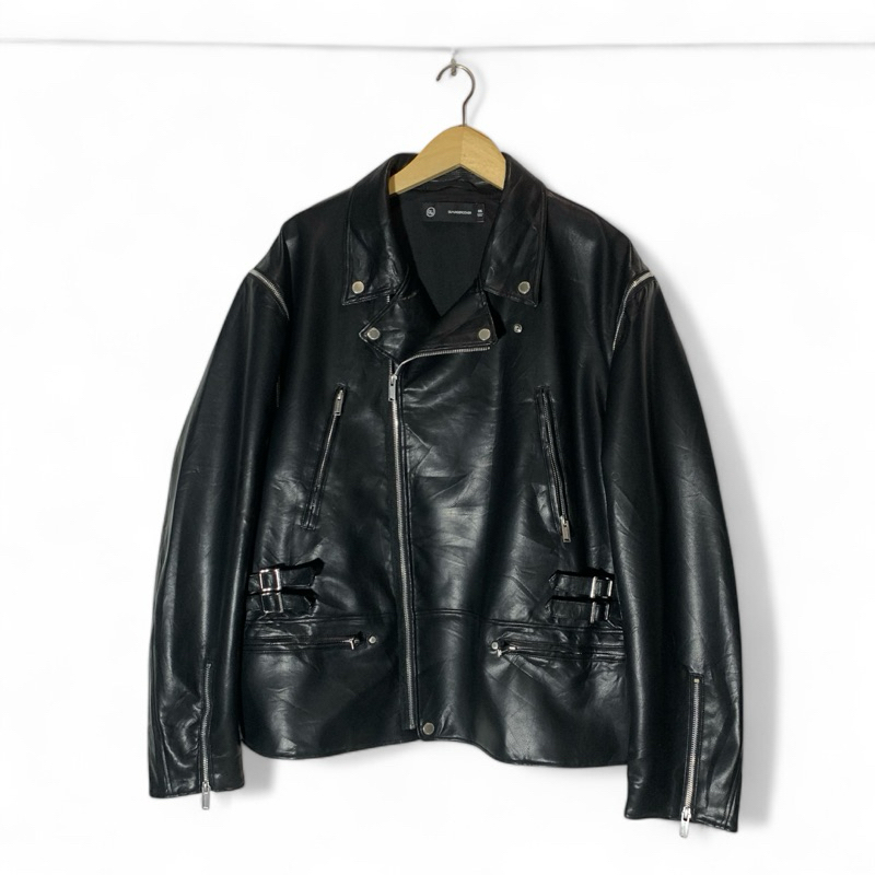 Undercover Japan X Gu Faux Leather Jacket Black Original