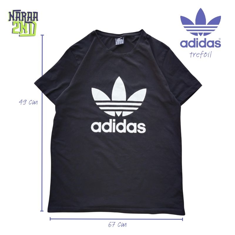 Adidas Trefoil | Tshirt | Kaos | Casual - Second Branded