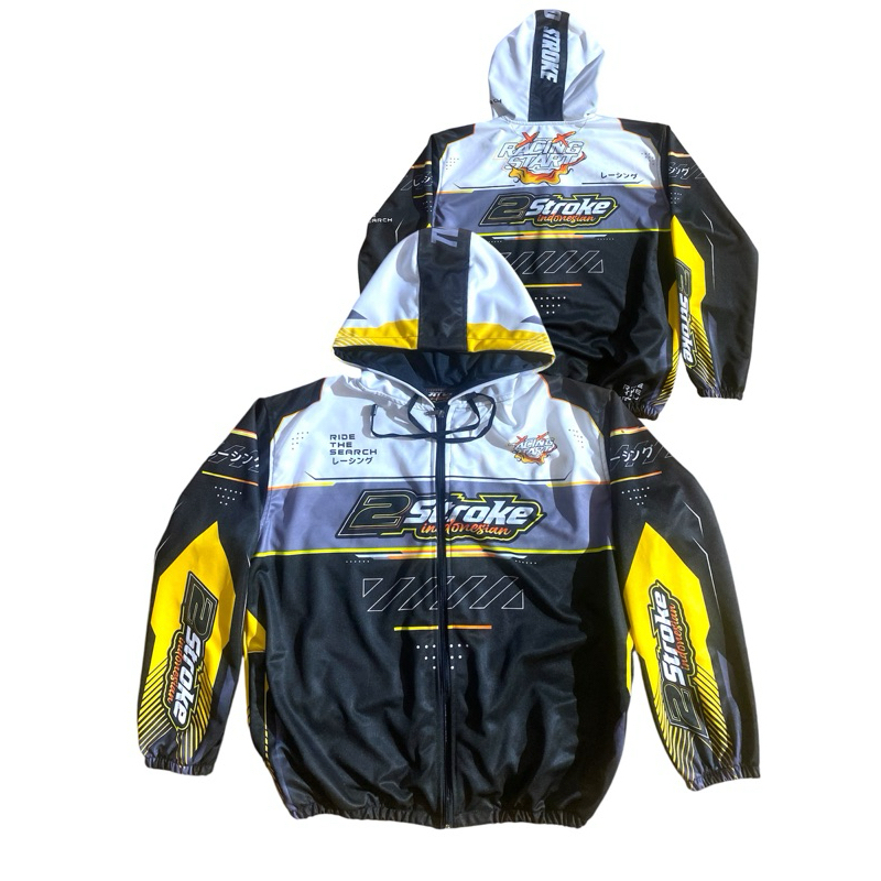 JAKET RACING 2 STROKE UNLIMITED UNISEX JAKET SUNMORY 2 STROKE FULL PRINTING