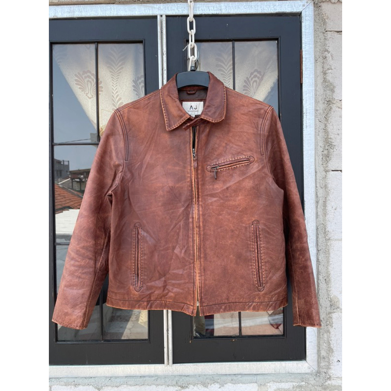 Alexander Julian leather jacket