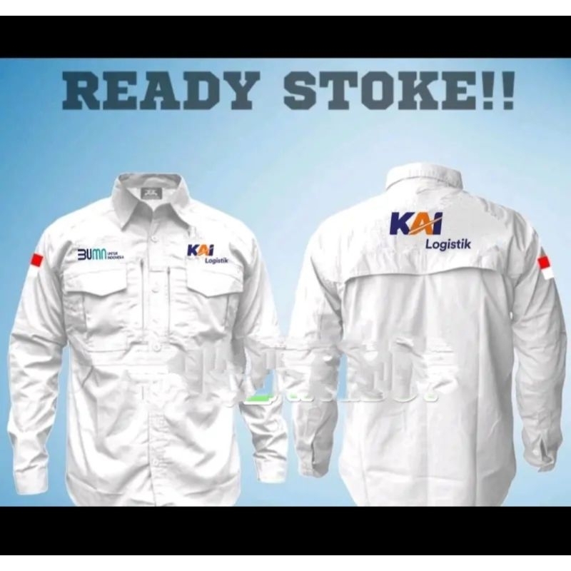 kemeja PT KAI LOGISTIK